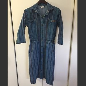 80's style Dreams Denim Vintage Dress